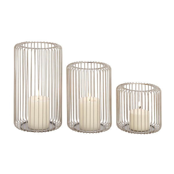 Ivy Bronx Metal Tabletop Candle Lantern & Reviews Wayfair